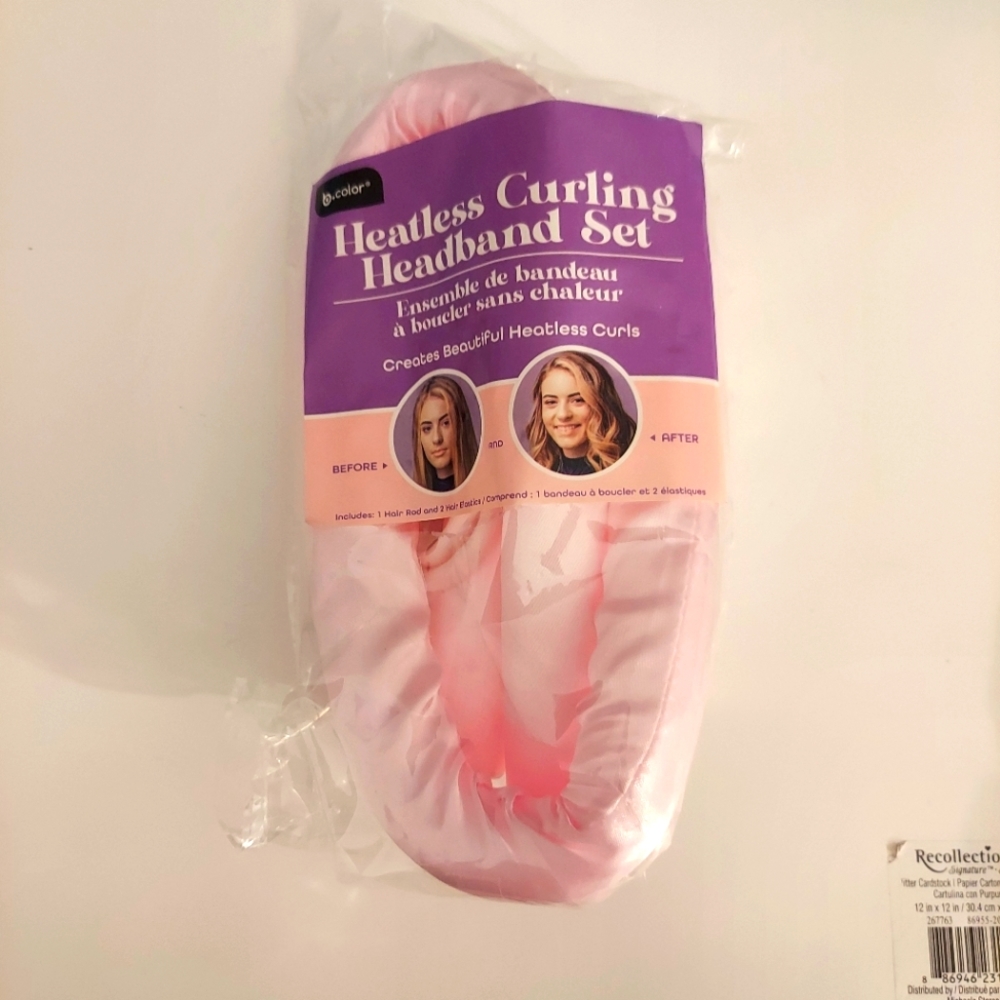 Heatless Curling Headband Set